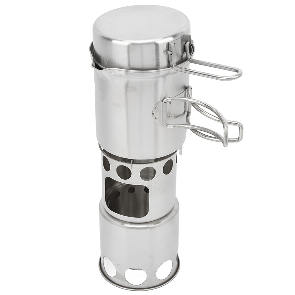Camping Cooking Mesh - Set di pentole da campeggio in
