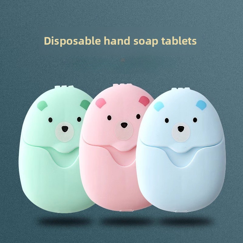 Biodegradable Soap Camp - 50/150 pezzi fogli di sapone da
