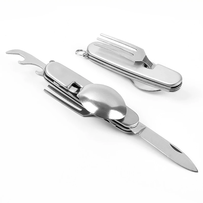 Camping Cooking Knife Set - Set di stoviglie da campeggio Forchetta