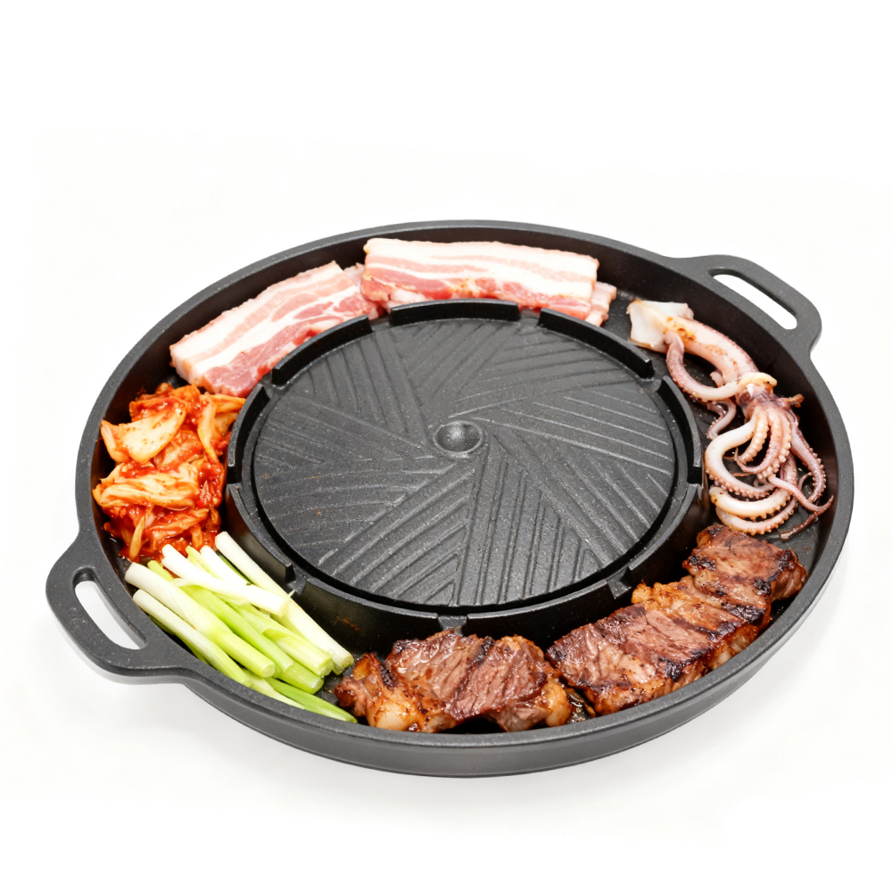 Camping Cooking Appliances - KOSUN Padella per barbecue coreana Piastra