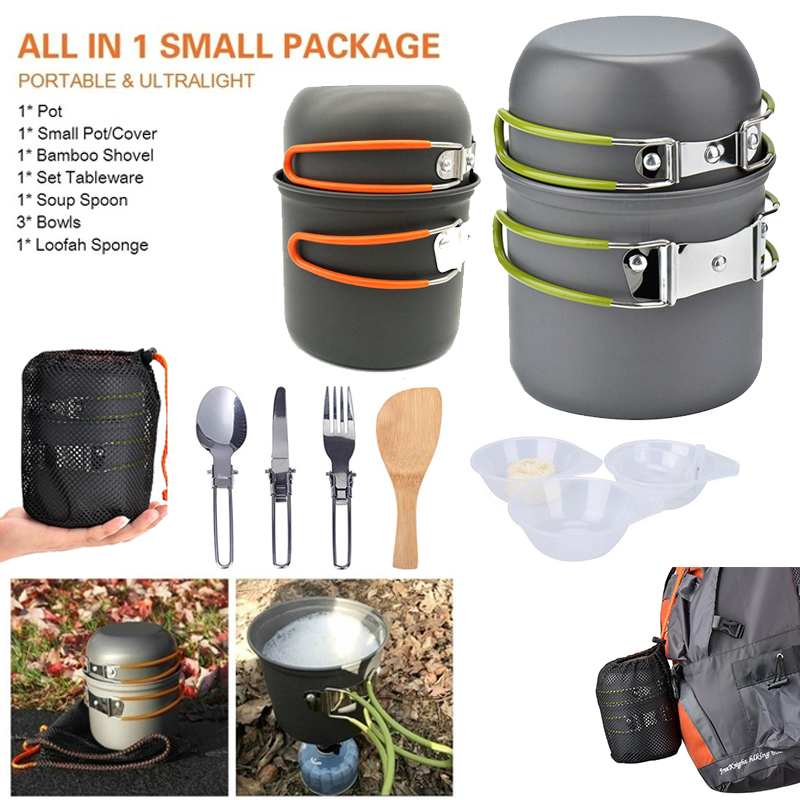 Camping Cooking Knife Set - Nuovo vaso da campeggio portatile set