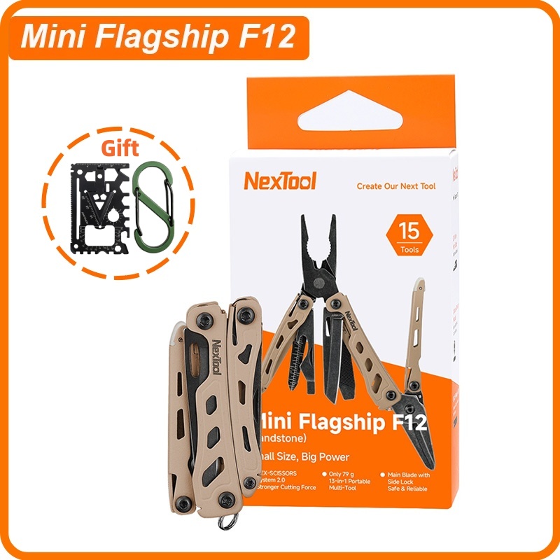 Camping Cooking Knife Set - Pinze multifunzione NexTool Mini Flagship F12