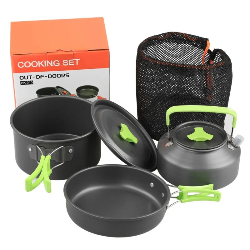 Camping Cooking Mesh - Set da Cucina per Campeggio, Set