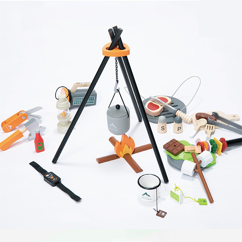 Camping Cooking Kids - Giocattolo Educativo per Bambini, Divertente Set