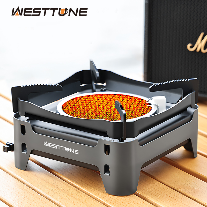 Camping Cooking No Gas - WESTTUNE Stufa a combustione a infrarossi