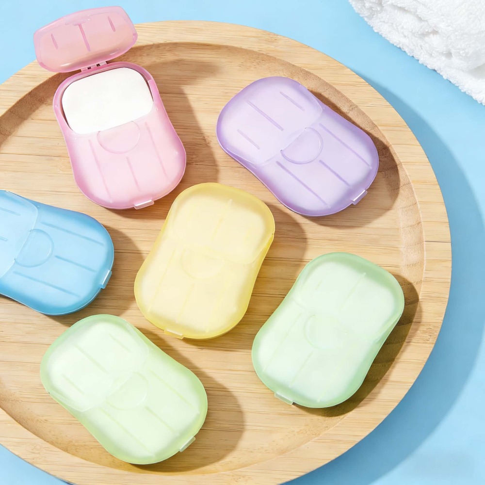Biodegradable Soap Camp - Fogli di Sapone Portatili Biodegradabili Monouso