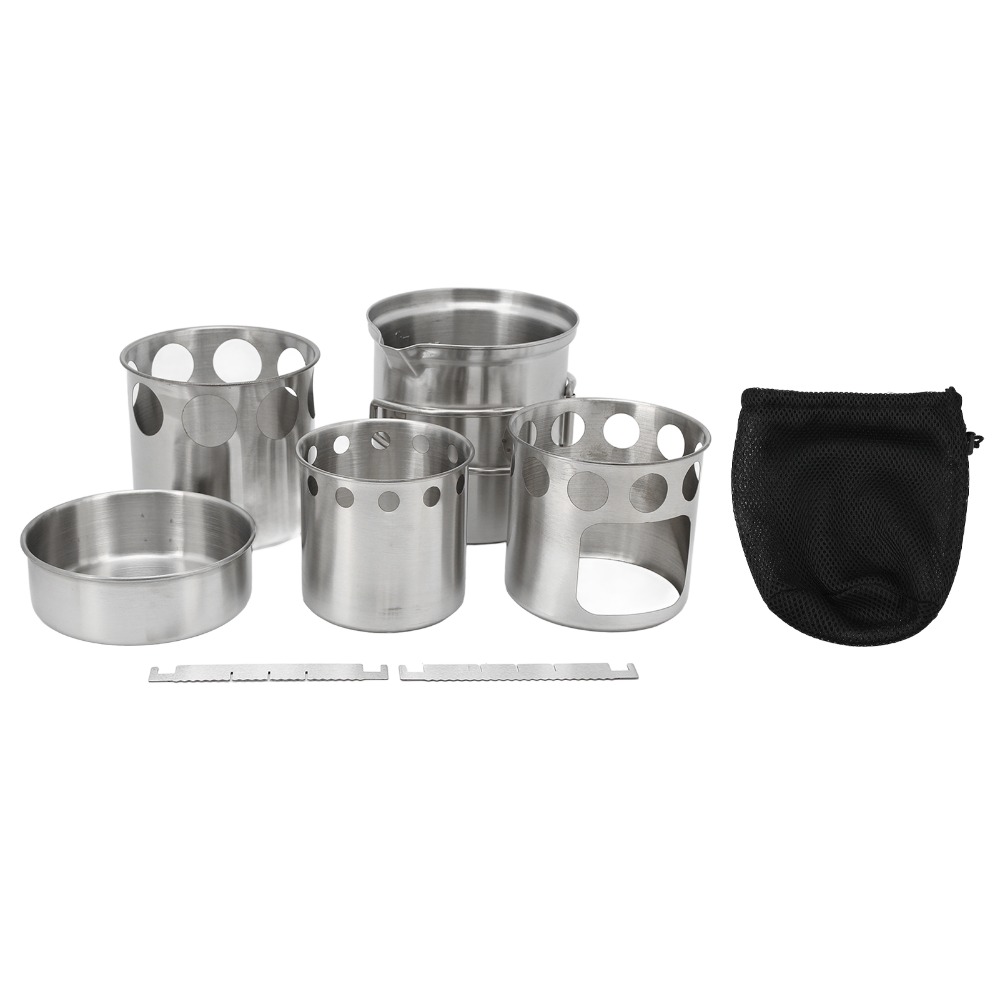 Set di pentole da campeggio in - Camping Cooking Mesh recensione e prezzo