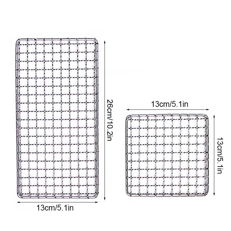 YOMEEI 2 pezzi in acciaio inox - Camping Cooking Mesh recensione e prezzo