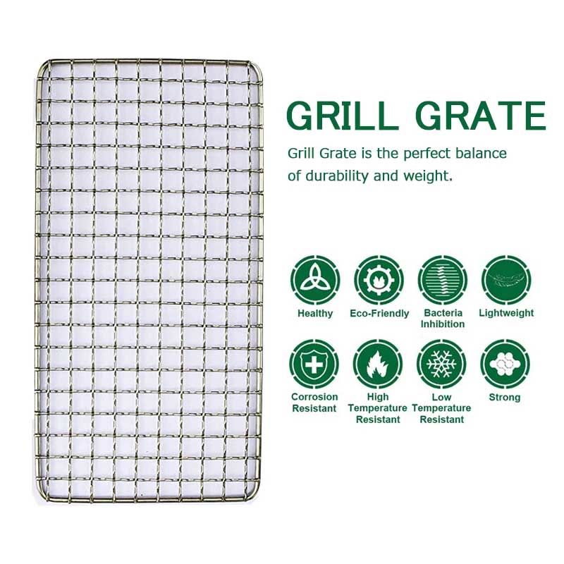 YOMEEI 2 pezzi in acciaio inox - Camping Cooking Mesh recensione e prezzo