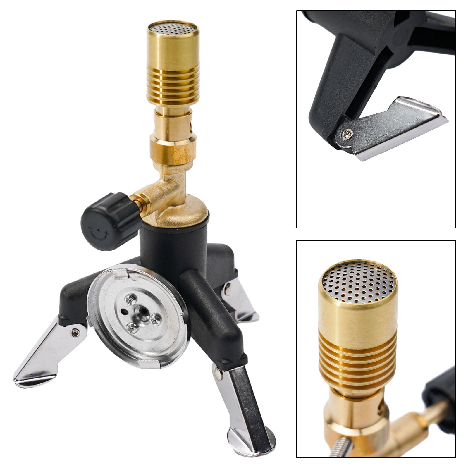 Torcia a gas portatile in otto - Camping Cooking Gas Stove Portable Tool recensione e prezzo