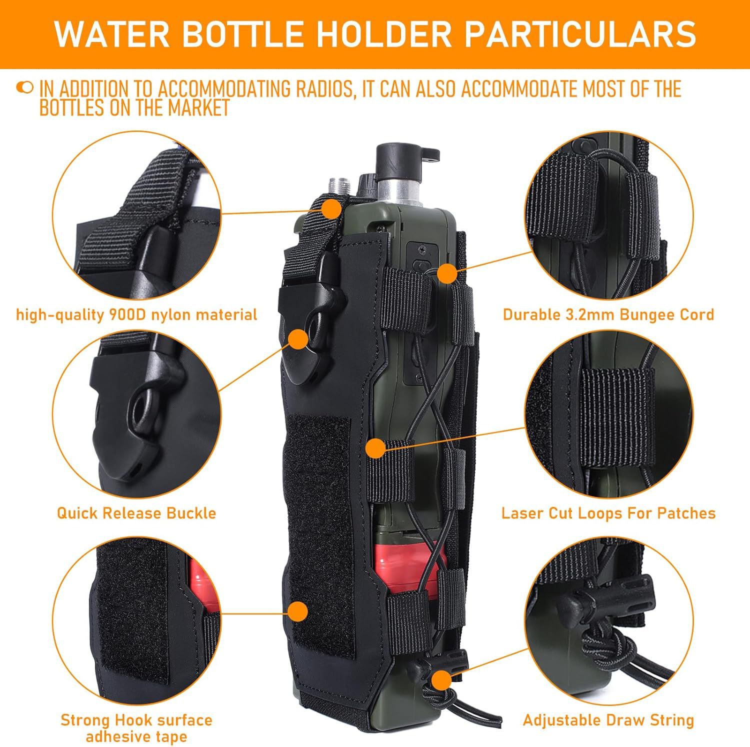 Borsa Porta Borraccia Molle, F - Camping Cooking Can recensione e prezzo