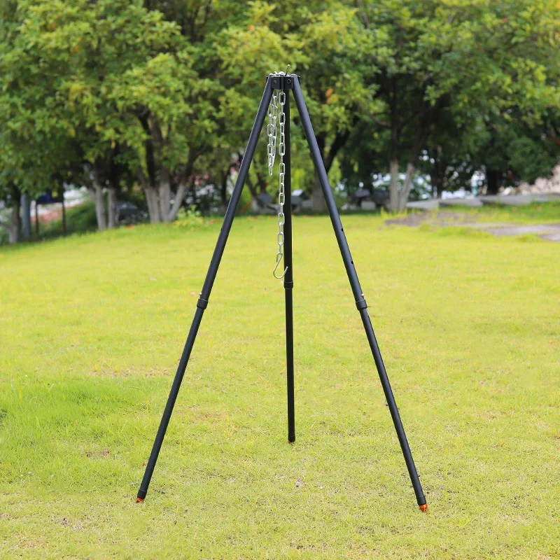 1Pc Falò da esterno Treppiede  - Camping Cooking Pot Tripod recensione e prezzo