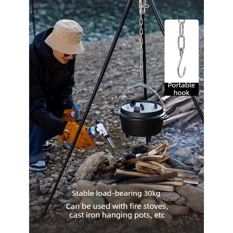 Supporto per Pentola in Lega d - Camping Cooking Pot Tripod recensione e prezzo