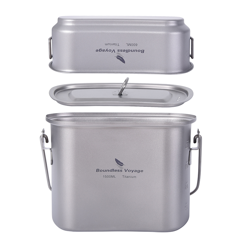 1.5L Kit di pasticcio per mens - Camping Cooking Kit Box recensione e prezzo