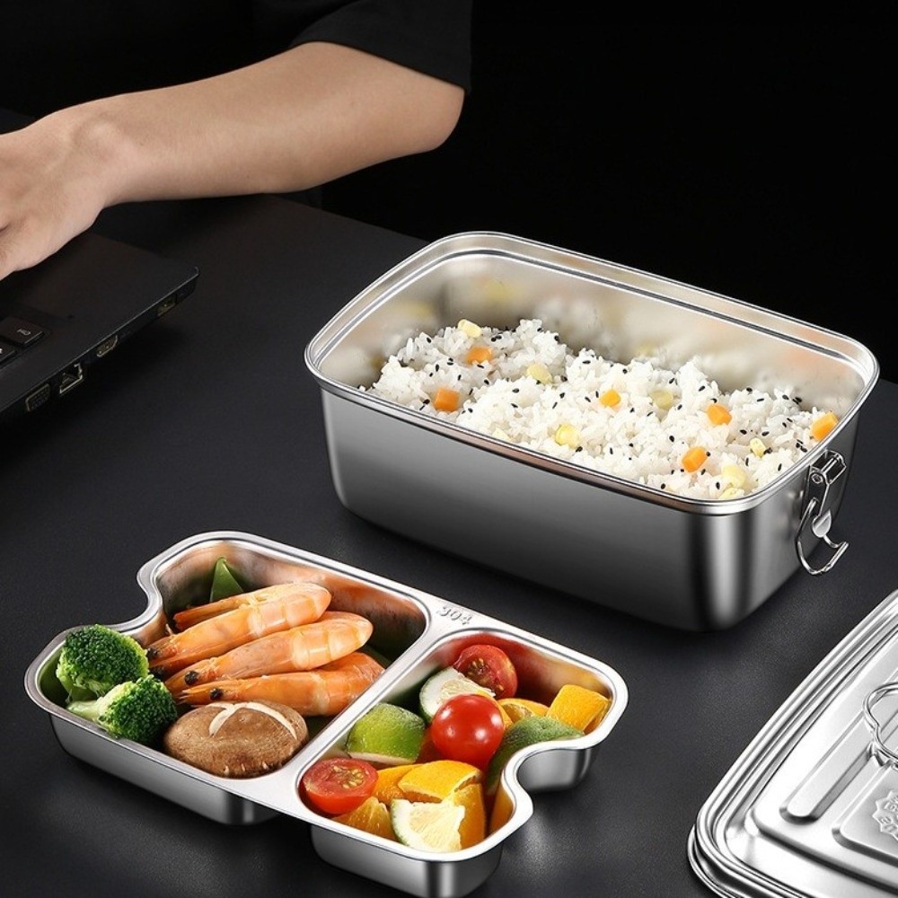 Scatola per il pranzo in accia - Camping Cooking Appliances recensione e prezzo