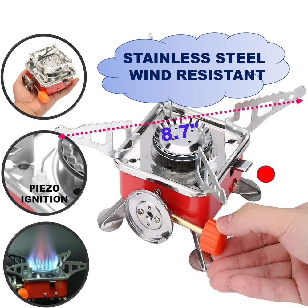 Bruciatore portatile da campeg - Camping Cooking No Gas recensione e prezzo