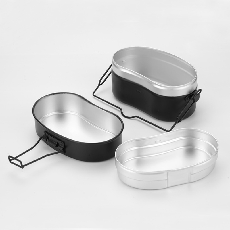 Lunch Box in alluminio Pentole - Camping Cooking Kit Box recensione e prezzo