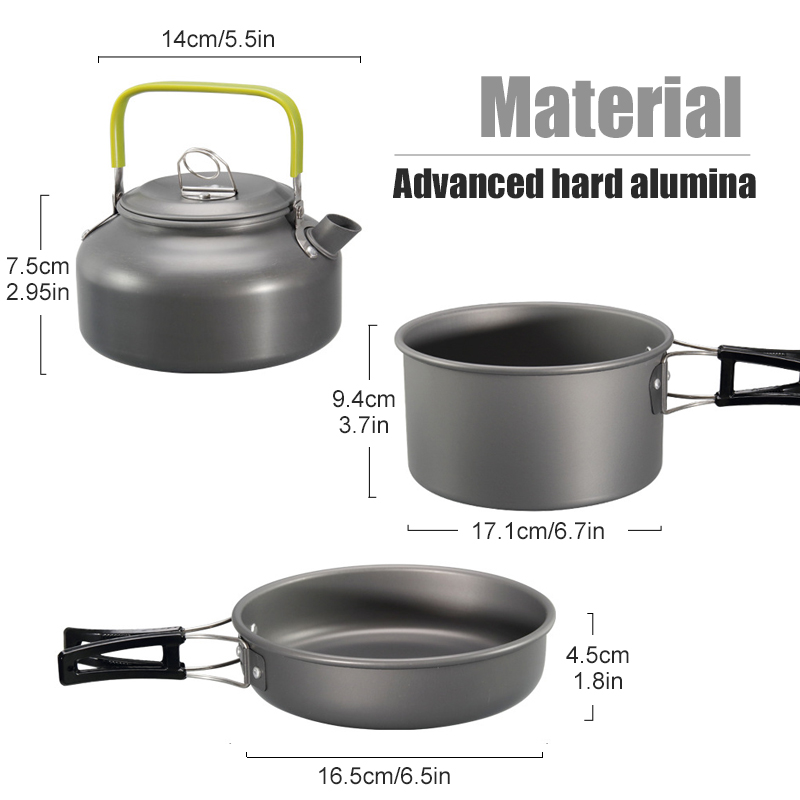 WESTTUNE Kit di pentole da cam - Camping Cooking Appliances recensione e prezzo