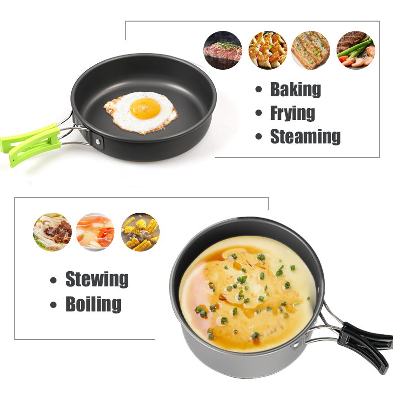 WESTTUNE Kit di pentole da cam - Camping Cooking Appliances recensione e prezzo