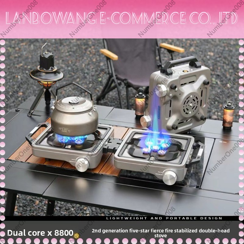 Fornello da Campeggio a Doppio - Camping Cooking Appliances recensione e prezzo