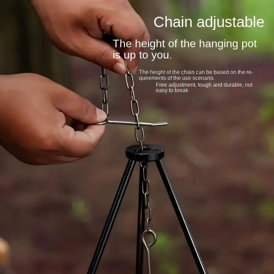 Supporto Portatile Pieghevole  - Camping Cooking Pot Tripod recensione e prezzo