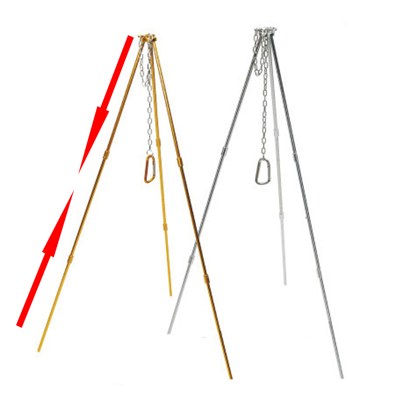 Treppiede da campeggio all'ape - Camping Cooking Pot Tripod recensione e prezzo