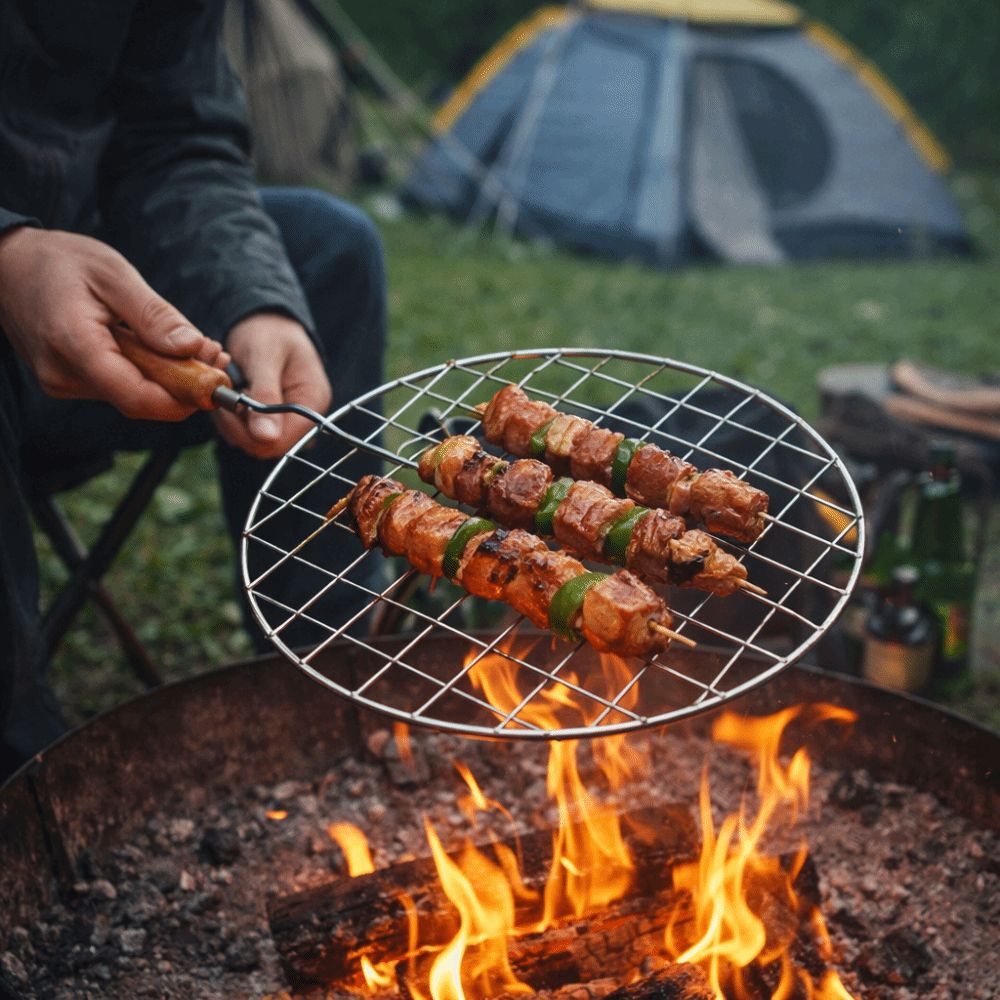 Griglia Portatile in Acciaio I - Camping Cooking Mesh recensione e prezzo