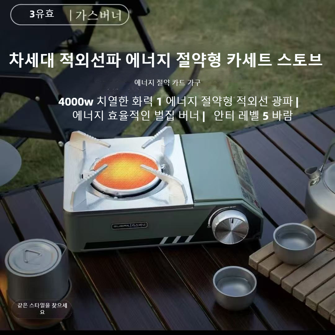 Fornello a Infrarossi BUERK 40 - Camping Cooking No Gas recensione e prezzo