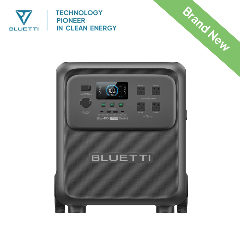 BLUETTI Elite 400 2600W 3840Wh - Camping Cooking Can recensione e prezzo
