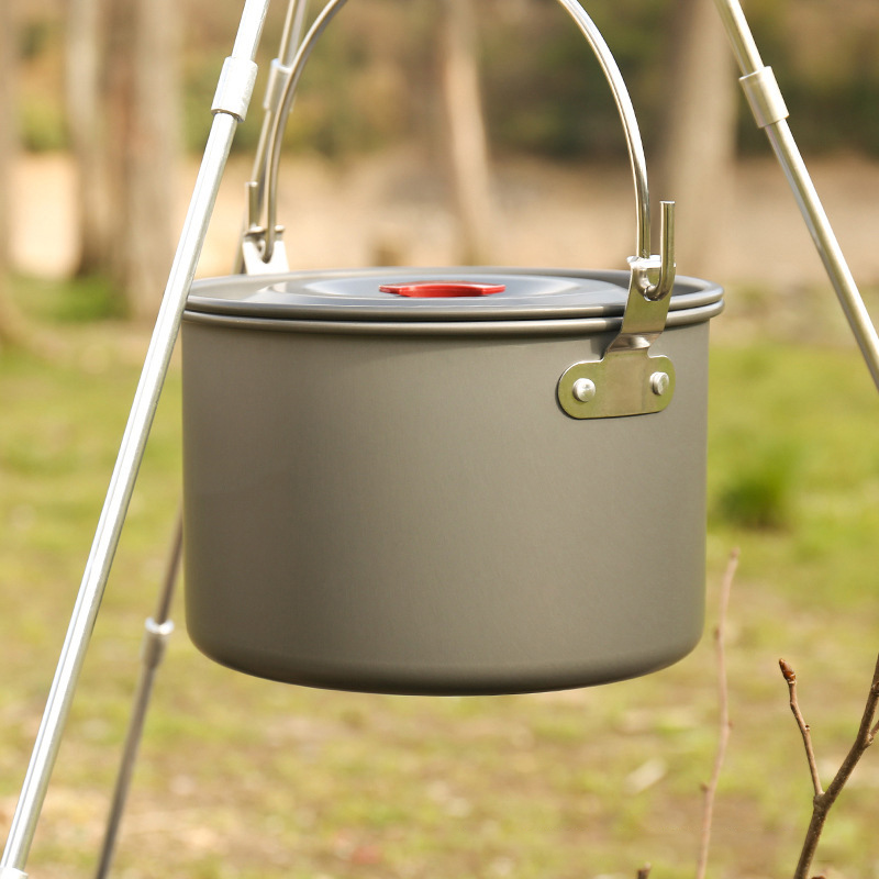 Pentole da Campeggio Sospese d - Camping Cooking Pot Tripod recensione e prezzo
