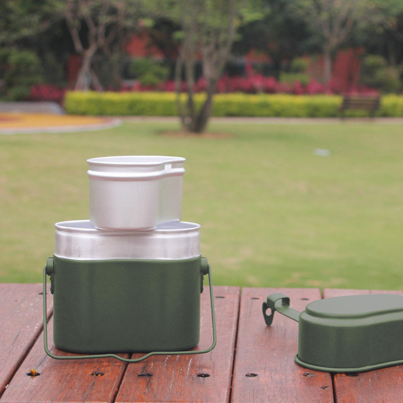 Lunch Box Mess Kit Pentola e p - Camping Cooking Kit Box recensione e prezzo