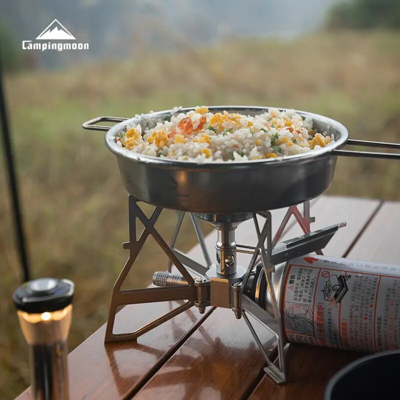 CAMPINGMOON XD-3-NE Stufa a fa - Camping Cooking Gas Stove Portable Tool recensione e prezzo