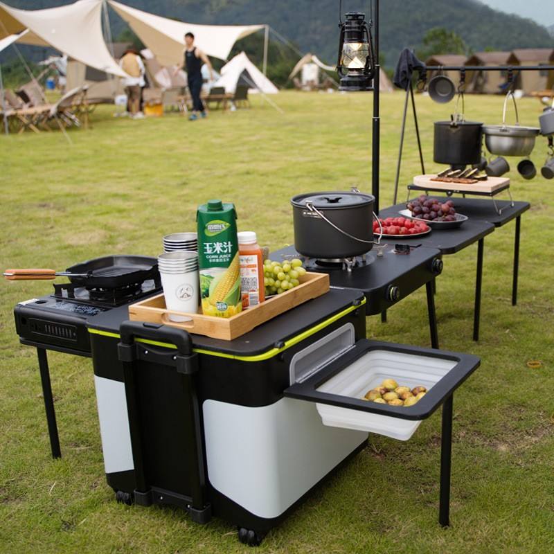 Set da Campeggio Multifunziona - Camping Cooking Bench recensione e prezzo
