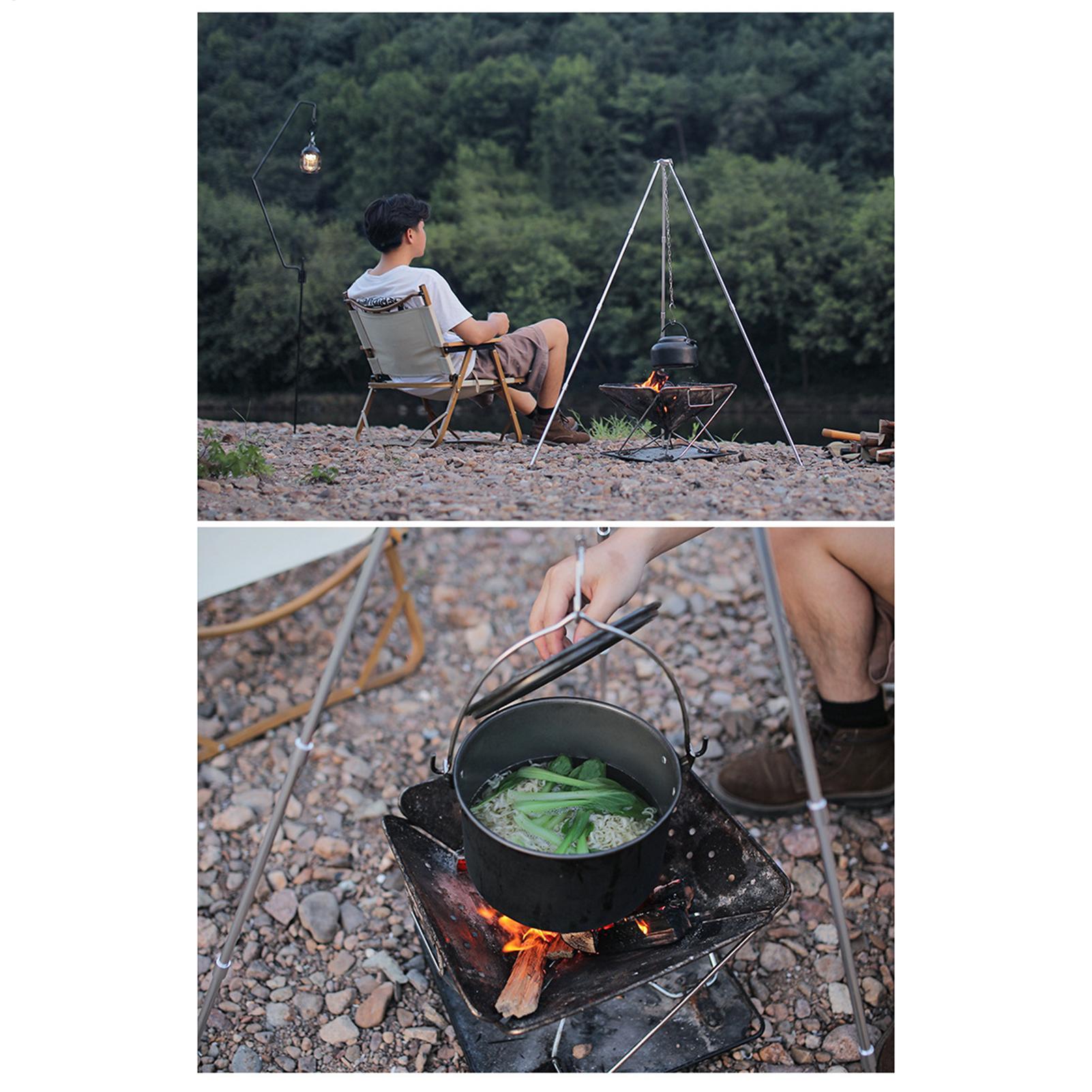 Grande Treppiede per Falò da E - Camping Cooking Pot Tripod recensione e prezzo