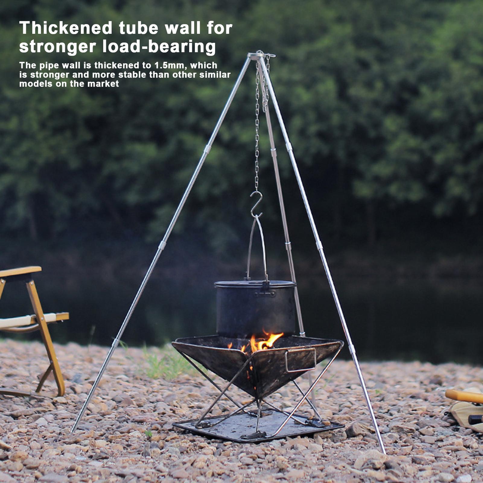 Grande Treppiede per Falò da E - Camping Cooking Pot Tripod recensione e prezzo