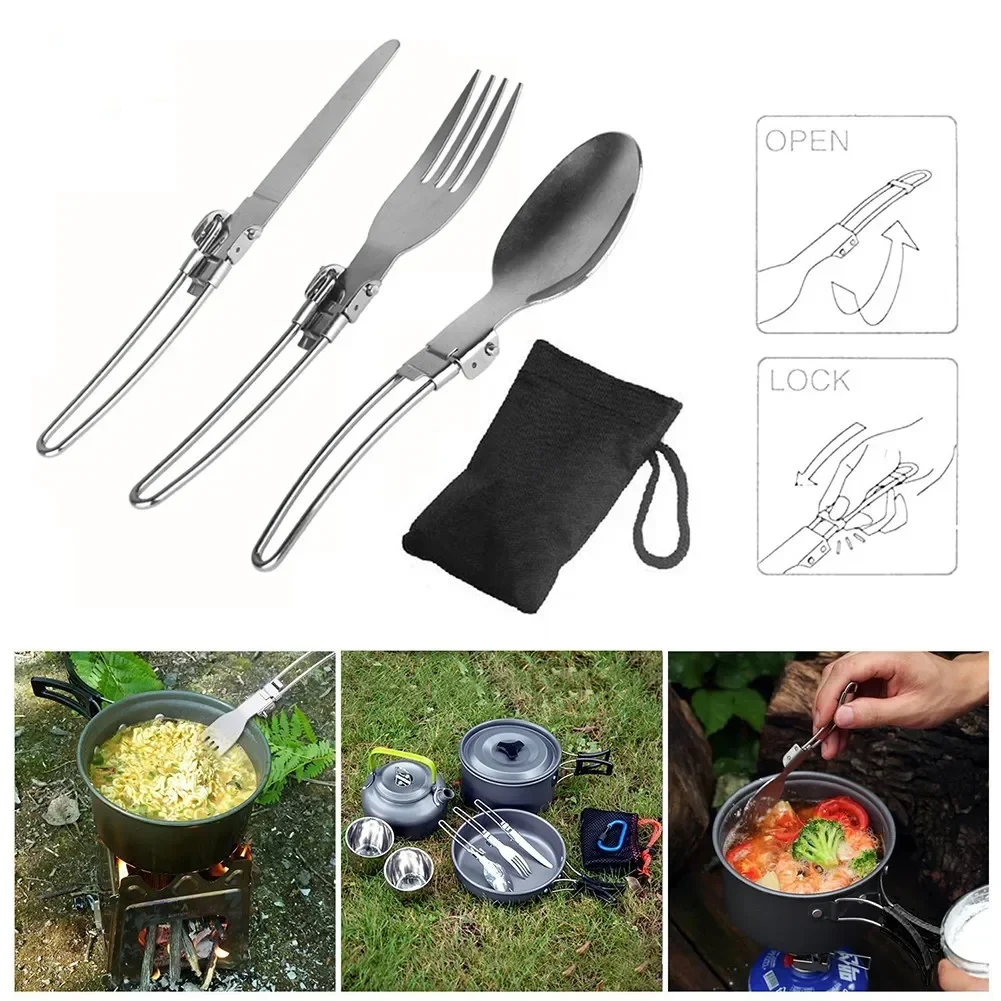 1 set da campeggio all'aperto  - Camping Cooking Knife Set recensione e prezzo