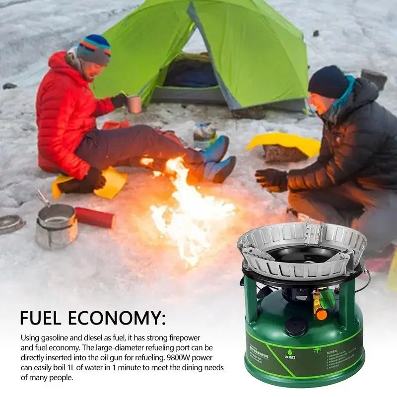 BRS-7 Fornello Bruciatore Zain - Camping Cooking No Gas recensione e prezzo