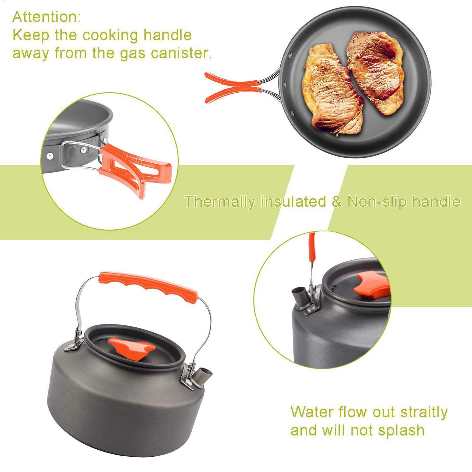 Set da cucina per zaino in spa - Camping Cooking Knife Set recensione e prezzo