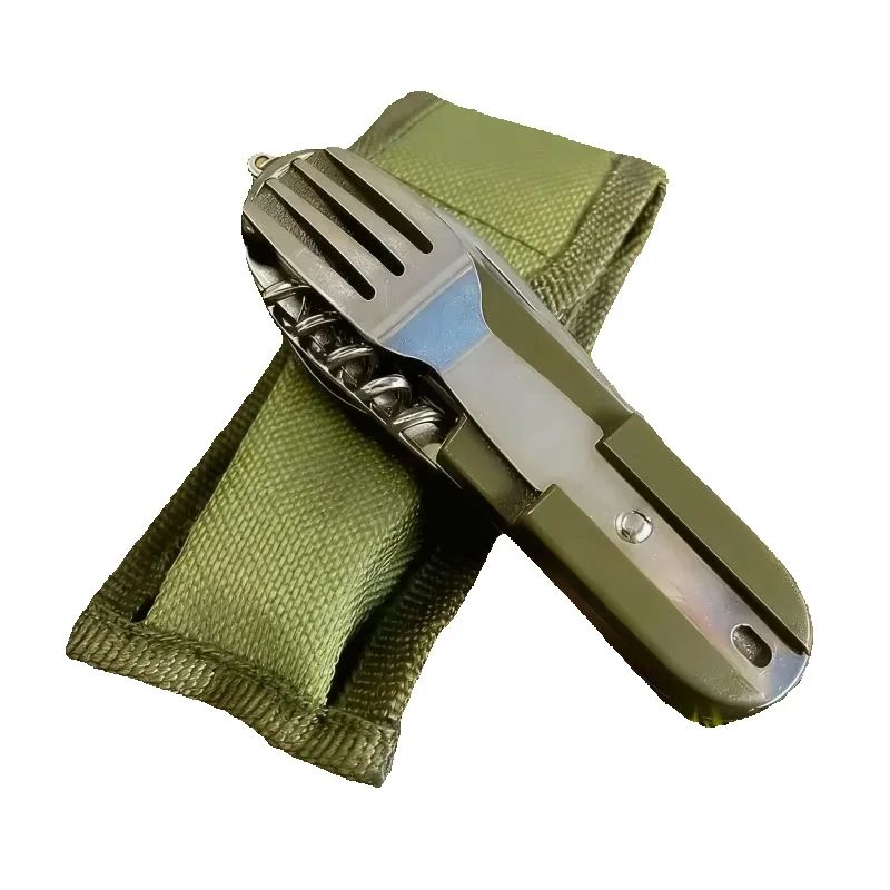 Set di posate da campeggio 7 i - Camping Cooking Knife Set recensione e prezzo