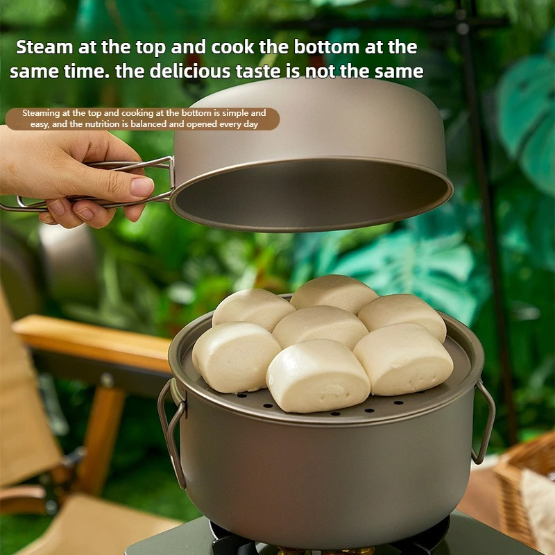 Set di pentole da esterno in t - Camping Cooking Mesh recensione e prezzo