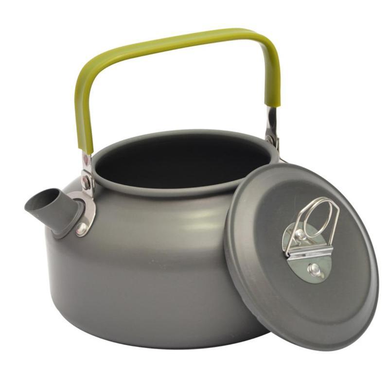 Kit di pentole da campeggio al - Camping Cooking Kit Box recensione e prezzo