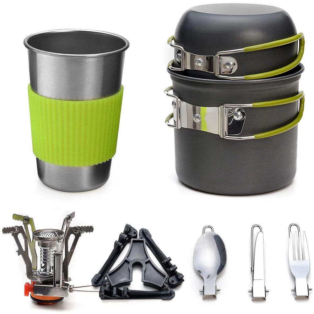 Kit di pentole da campeggio co - Camping Cooking Mesh recensione e prezzo